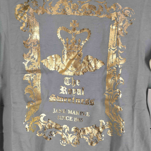 Jane Marple プリント ロングスリーブTシャツ レディース M