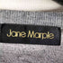 Jane Marple Brith Chocolate Bar Trompeloeil OP ブリティッシュチョコレートバーカットソー切り替えワンピース レディース M