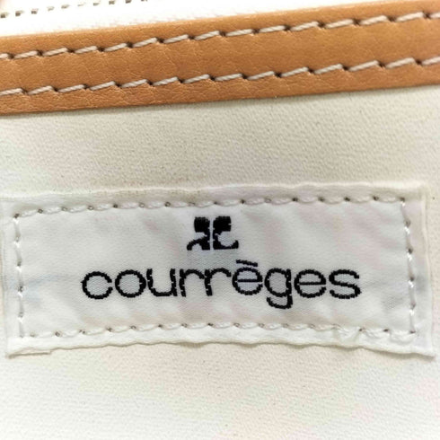 クレージュ courreges レザーハンドバッグ レディース