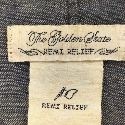 レミレリーフ REMI RELIEF 2B デニム テーラード ジャケット メンズ JPN:S