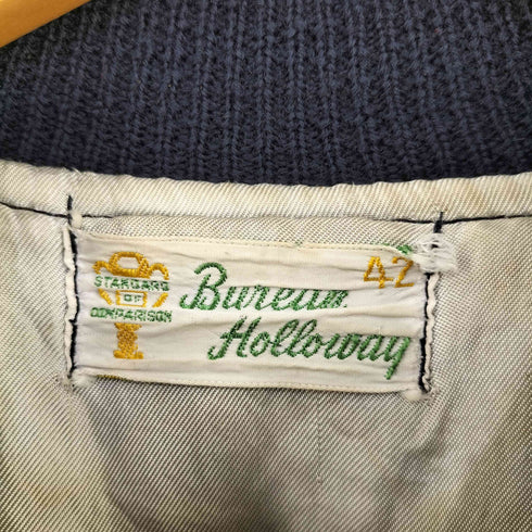 BUREAU HOLLOWAYBLUFFTON COLLEGE スタジャン メンズ US:42