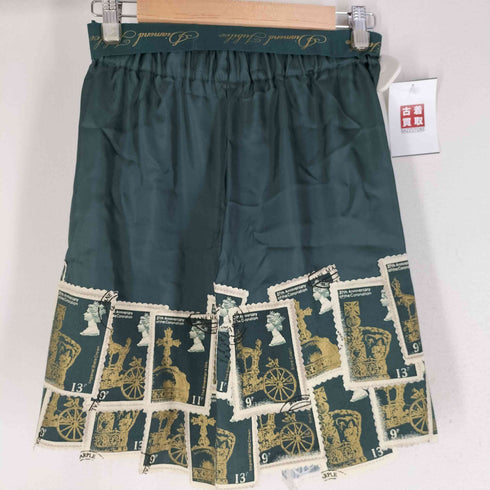 Jane Marple Royal Stamp Scrap Skirt ロイヤルスタンプ スカート レディース M