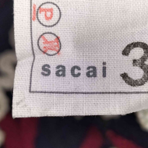 サカイ Sacai ペイズリーニット メンズ JPN:2