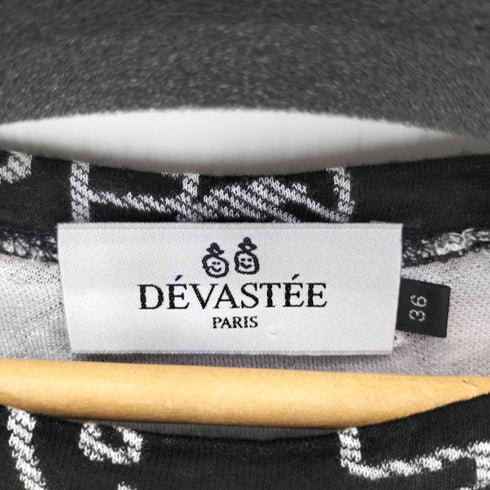 DEVASTEE 総柄 L/S カットソー レディース FR:36