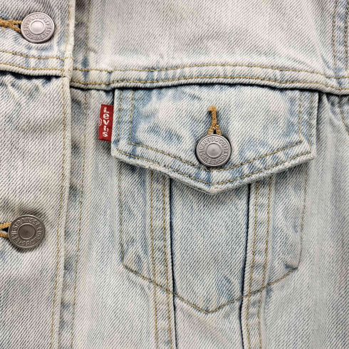 リーバイス Levis 3rd型 アイスウォッシュ デニム トラッカー ジャケット レディース import:S