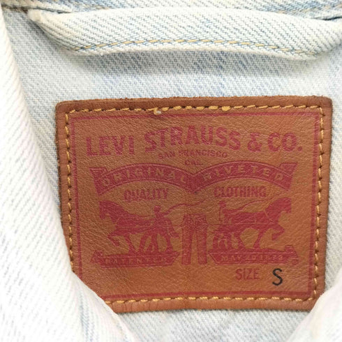 リーバイス Levis 3rd型 アイスウォッシュ デニム トラッカー ジャケット レディース import:S