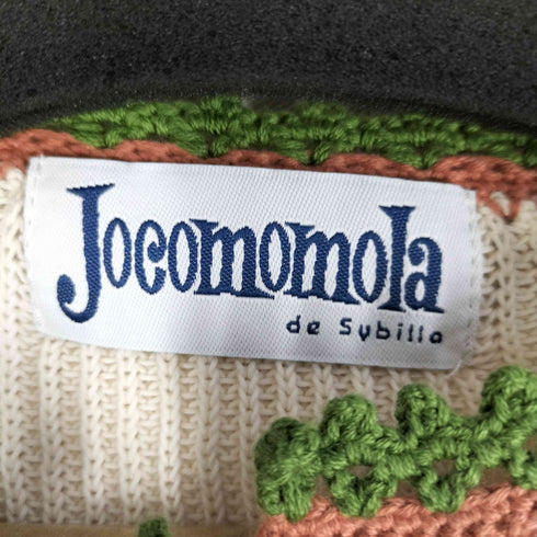 ホコモモラ Jocomomola MALDITO KNIT バイカラーラインカーディガン レディース 40