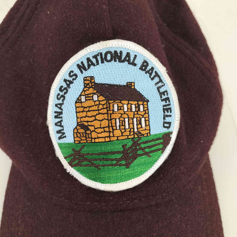 MANASSAS NATIONAL BATTLEFIELD メルトン 6パネルキャップ メンズ