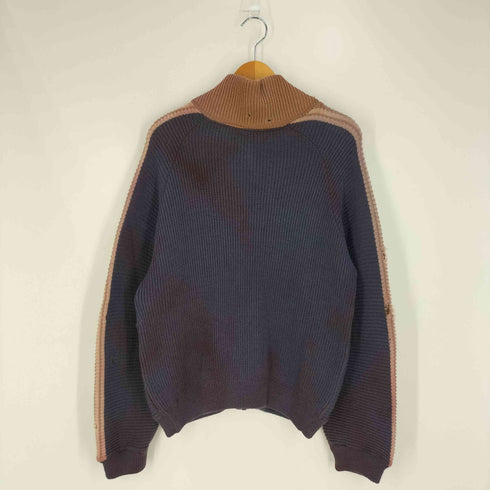 ペニーズ PENNEYS 50-60s コの字 WALDESジップ ジップアップ ニットジャケット カーディガン メンズ