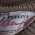 ペニーズ PENNEYS 50-60s コの字 WALDESジップ ジップアップ ニットジャケット カーディガン メンズ