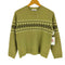 MACALASTAIR 21AW Nordic Sweater ノルディック ウール ニット レディース JPN:36