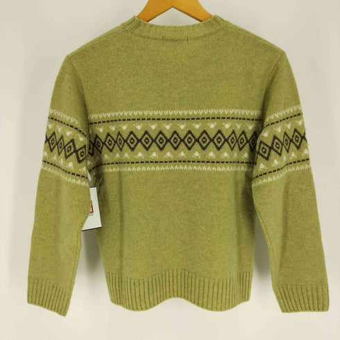 MACALASTAIR 21AW Nordic Sweater ノルディック ウール ニット レディース JPN:36