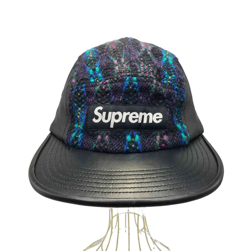 シュプリーム Supreme 13AW MAGEE Diamond Tweed Camp Cap メンズ
