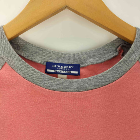 バーバリーブルーレーベル BURBERRY BLUE LABEL ロゴプリントTシャツ レディース import:M