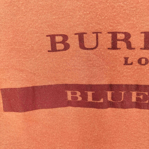 バーバリーブルーレーベル BURBERRY BLUE LABEL ロゴプリントTシャツ レディース import:M