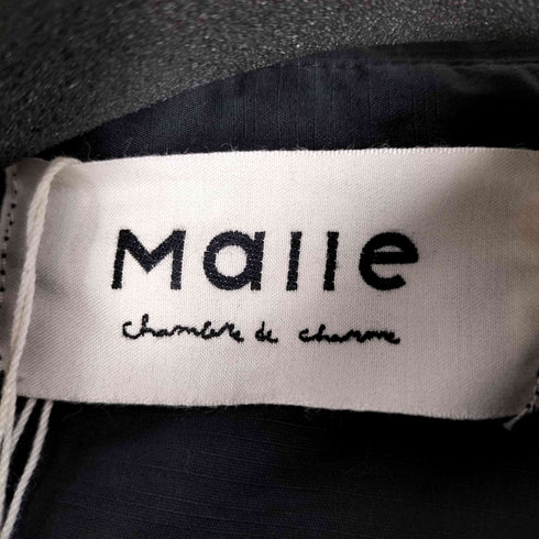 マルシャンブルドゥシャーム Malle chambre de charme モノグラム刺繍 セーラーカラー フリル ブラウス レディース FREE