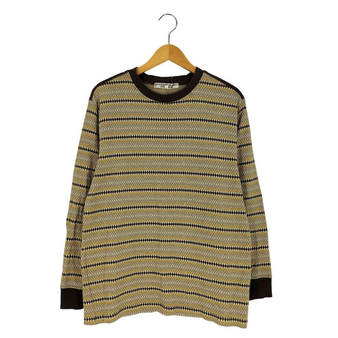 キャサリンハムネットロンドン KATHARINE HAMNETT LONDON ストレッチ クルーネック ロングスリーブTシャツ メンズ import:L