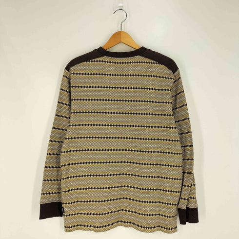 キャサリンハムネットロンドン KATHARINE HAMNETT LONDON ストレッチ クルーネック ロングスリーブTシャツ メンズ import:L
