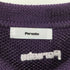 ペルーシュ Perushu ユーズド ライク アソート ニット シャツ ロゴ チェック S/S カーディガン メンズ JPN:L