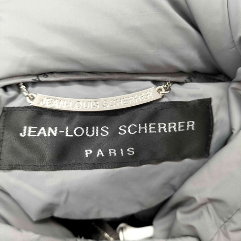 ジャンルイシュレル jean louis scherrer ブルーフォックスファーダウンジャケット レディース import:M