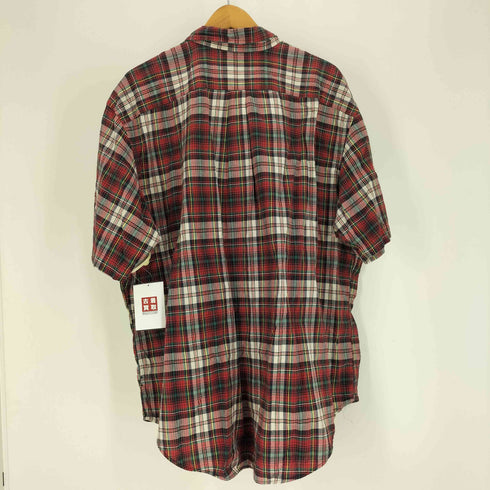 ラルフローレン RALPH LAUREN CLASSIC FIT ポニー刺繍 チェック ボタンダウン S/S シャツ ビッグサイズ メンズ import:XXL