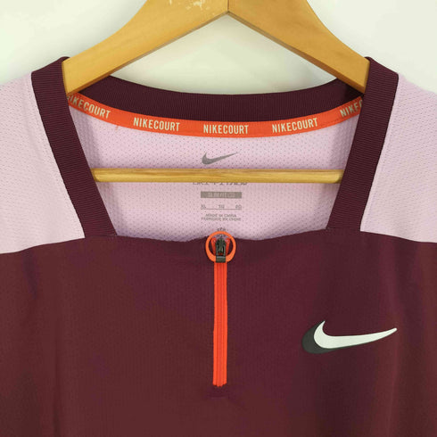 ナイキ NIKE COURT コート DFADV テニスウェア スラム ポロシャツ メンズ import:XL