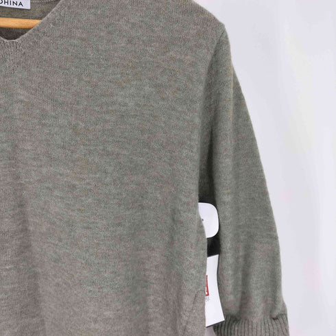 コヒナ COHINA 22AW コラボ 2way カフスデザイン ヘムドッキング ニットワンピース レディース regular