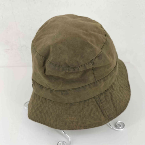 バブアー Barbour 3ワラント イングランド製 オイルド バケットハット メンズ L