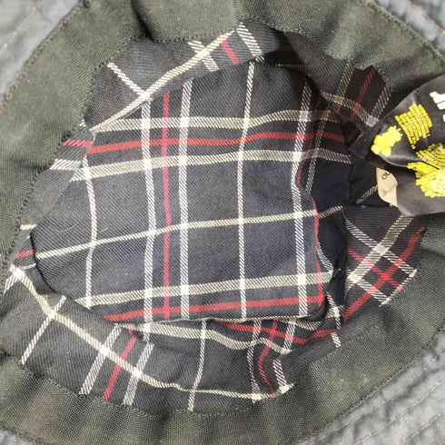 バブアー Barbour 3ワラント イングランド製 オイルド バケットハット メンズ L