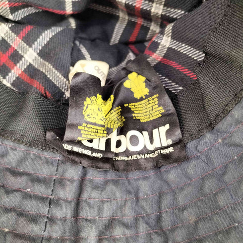 バブアー Barbour 3ワラント イングランド製 オイルド バケットハット メンズ L