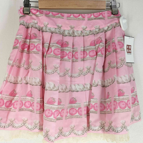 emily temple cute ケーキ柄 スカート レディース M