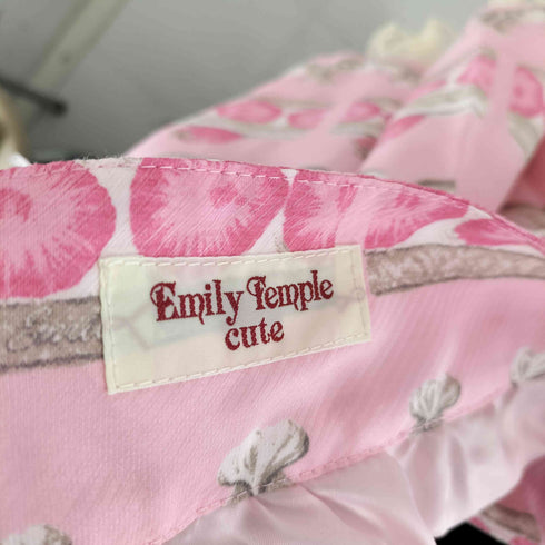 emily temple cute ケーキ柄 スカート レディース M