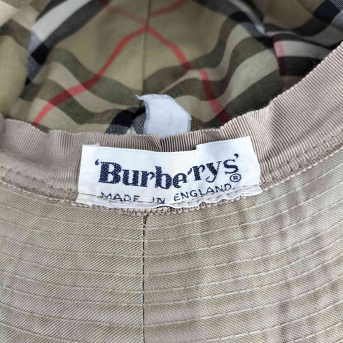バーバリーズ BURBERRYS イングランド製 裏地ノバチェック ハット メンズ