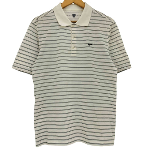 ナイキ NIKE GOLF ボーダー ポロシャツ メンズ import:M