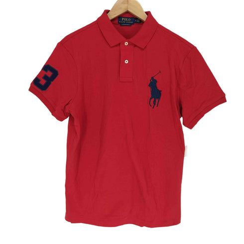 ポロラルフローレン POLO RALPH LAUREN CUSTOM SLIM FIT ビッグポニー刺繍ポロシャツ メンズ JPN:M