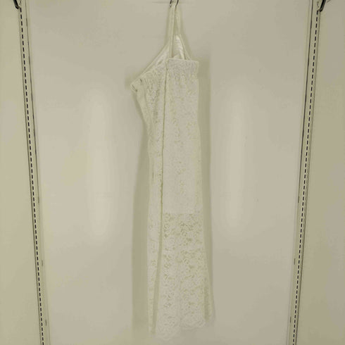 アメリ AMERI ONE SHOULDER LACE FLARE ROMPERS レディース M
