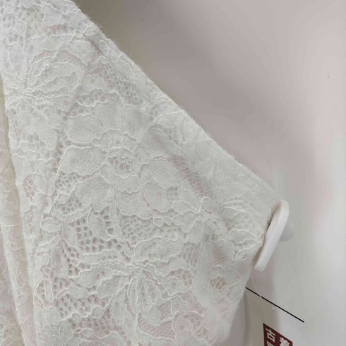 アメリ AMERI ONE SHOULDER LACE FLARE ROMPERS レディース M