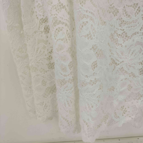 アメリ AMERI ONE SHOULDER LACE FLARE ROMPERS レディース M