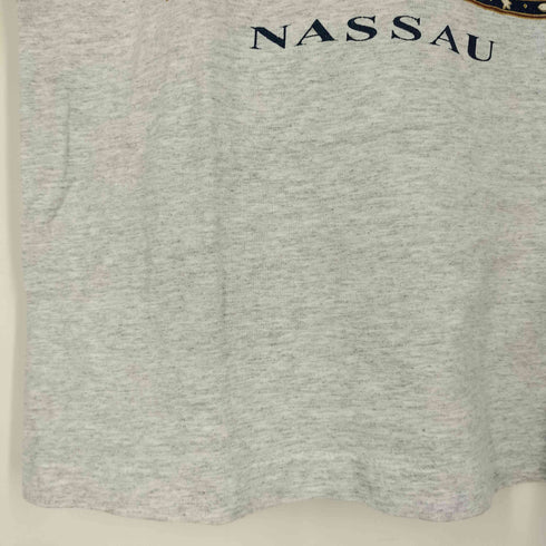 PAVAL 80-90s USA製 シングルステッチ BAHAMAS プリント クルーネック Tシャツ メンズ import:M