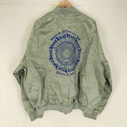 ヒルトン HILTON USA製 バックプリントスタジャン メンズ JPN:XL