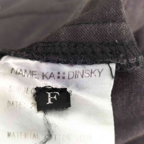ka::dinsky フロントポケット イージーパンツ メンズ FREE