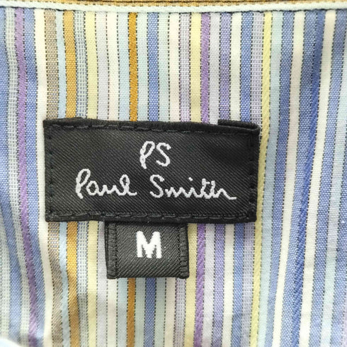 ピーエスポールスミス PS Paul Smith マルチカラーストライプシャツ メンズ JPN:M