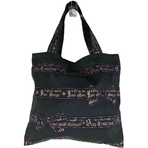 Jane Marple リボンプリント トートバッグ レディース