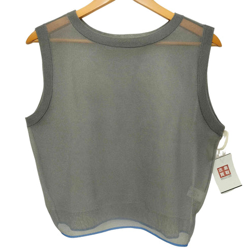 ロクビューティーアンドユースユナイテッドアローズ 6 BEAUTY & YOUTH UNITED ARROWS 24SS ナイロン ポリエステル ジャカード ベスト レディース