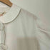 ELEPH Auntie Shirt 丸襟 パフスリーブ リボン シャツブラウス レディース import:S