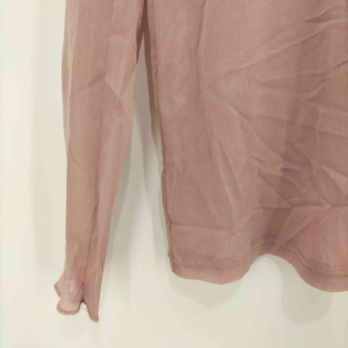 ロクビューティーアンドユースユナイテッドアローズ 6 BEAUTY & YOUTH UNITED ARROWS NYLON TULLE PULLOVER トップス レディース