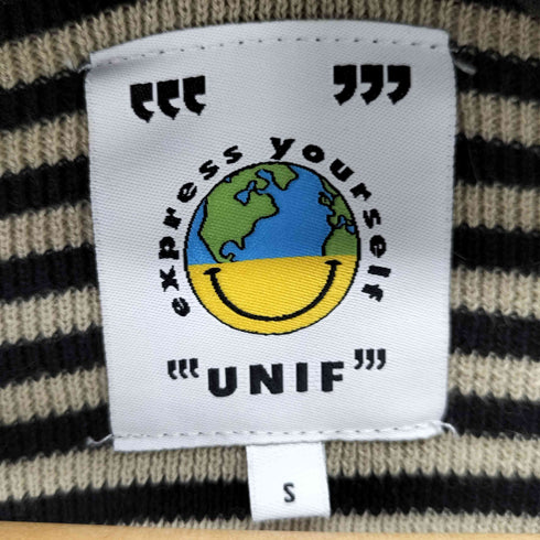UNIF ボーダーカーディガン レディース import:S
