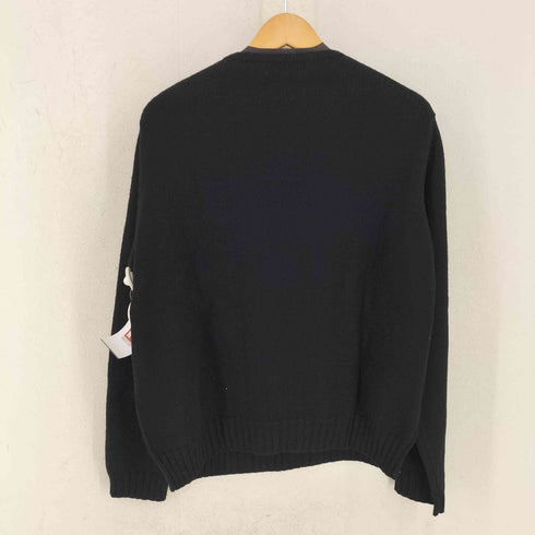 ヨウジヤマモトダーバン アール Yohji Yamamoto DURBAN A.A.R ウールデザインVネックニット メンズ JPN:L