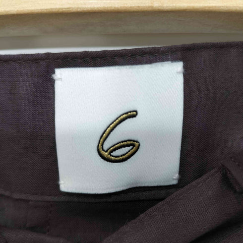 ロクビューティーアンドユースユナイテッドアローズ 6 BEAUTY & YOUTH UNITED ARROWS 24SS シアーミリタリーショーツ レディース JPN:38
