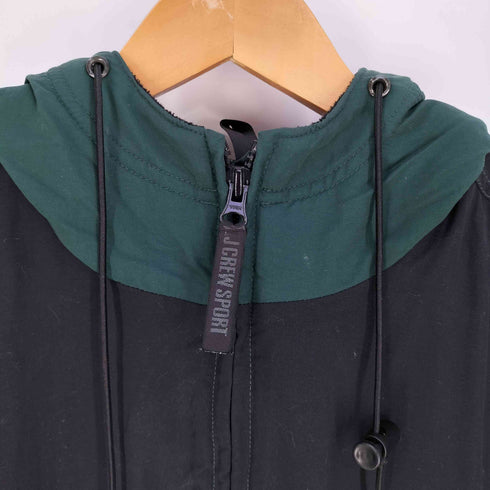 ジェイクルー J.CREW 90-00s SPORTS USA製 巨人タグ 裏地フリース ナイロン アノラックパーカー メンズ import:M